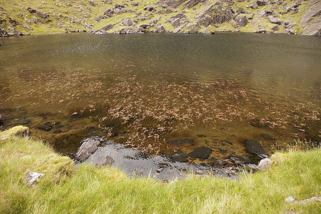 Beautiful landscape view on hillwalking route An Sliabh Ghlas – Loch Dubh Loop