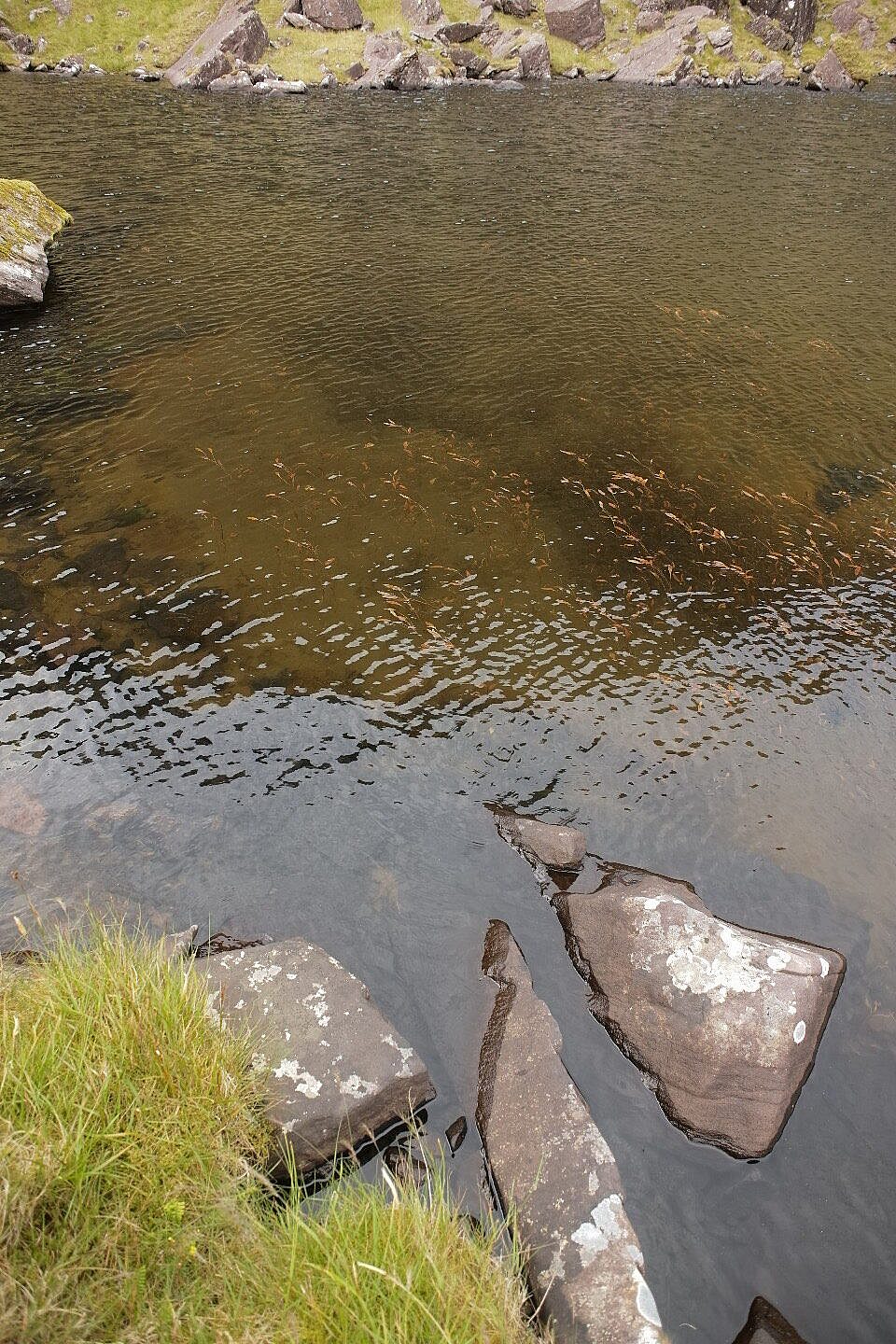 Beautiful landscape view on hillwalking route An Sliabh Ghlas – Loch Dubh Loop