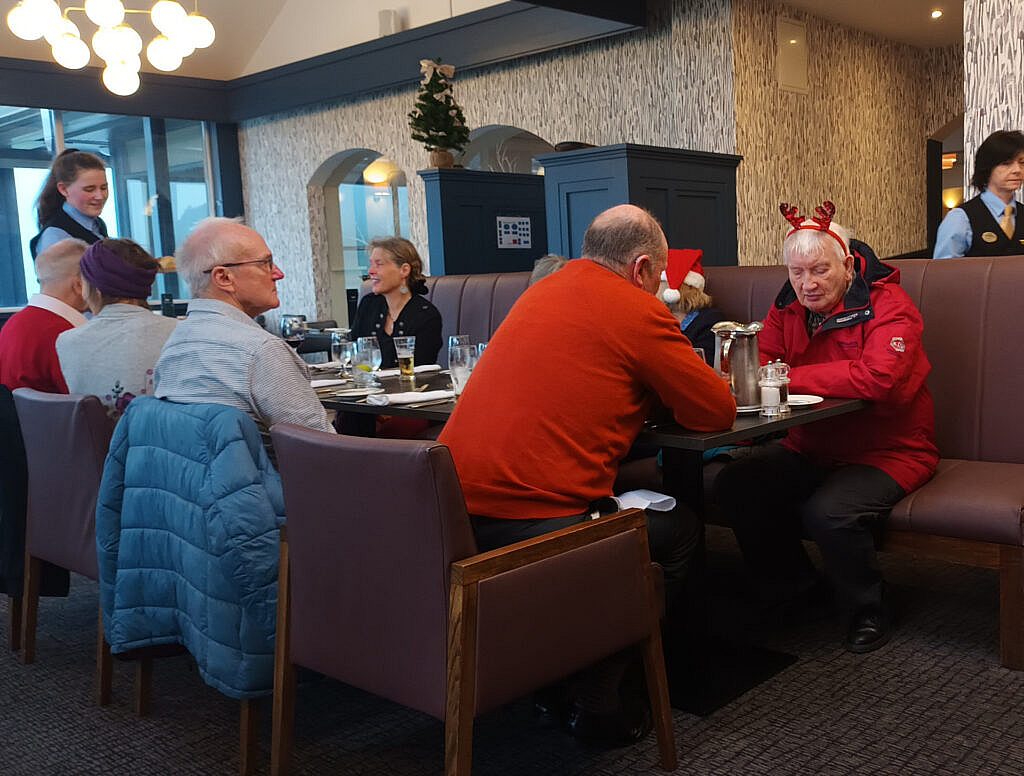 Beautiful landscape view on hillwalking route Imleagh an Daingin - Ceann na Binne (Binn Bán/Dún Síon Head) and Chrismas Lunch