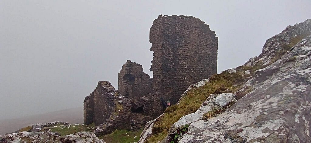 Beautiful landscape view on hillwalking route Cuas/Brandon Creek - Túr Baile Dháith - Ballydavid Cliff Walk Return
