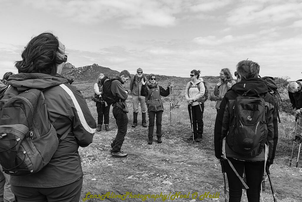 Beautiful landscape view on hillwalking route Hush Hike from Ionad an Bhlascaoid