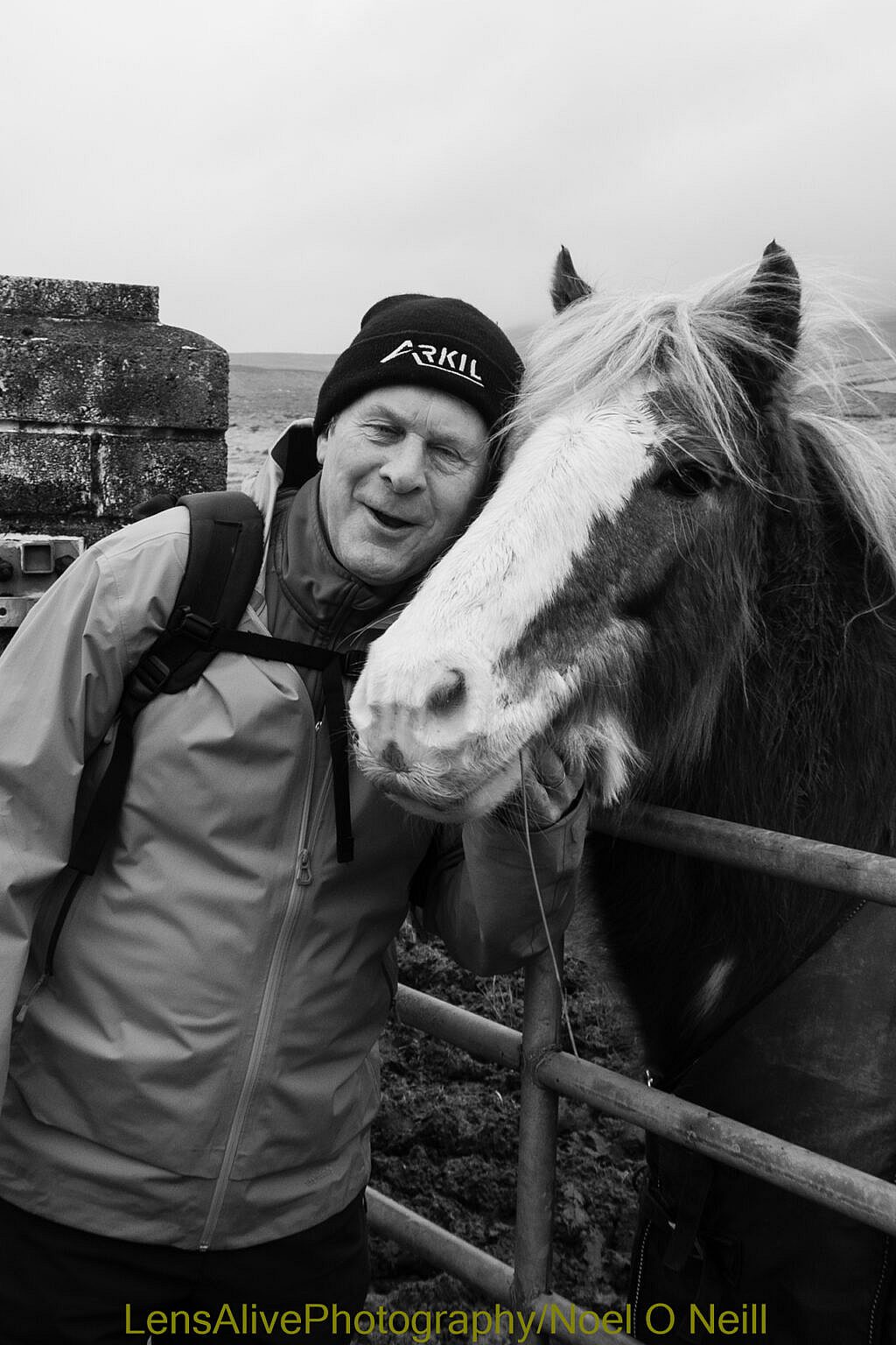 Beautiful landscape view on hillwalking route Coum an Lochaigh Loop